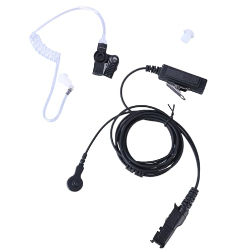 Écouteurs micro clairs pour talkies DP2400 DP2600 DEP550 avec bouton PTT