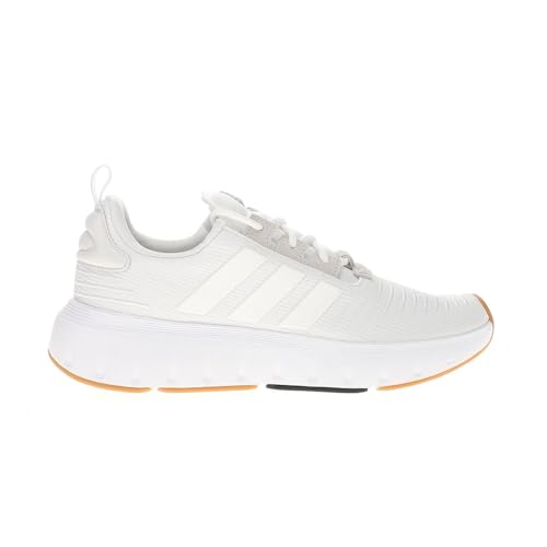 Image of adidas Mens Swift Run Sneakers Shoes Casual - Black, Grey, White