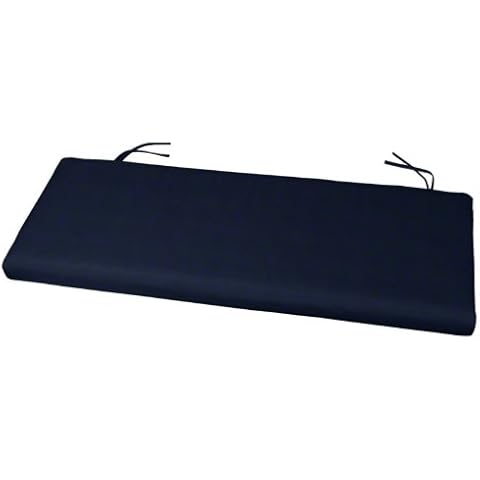 Cushion Source 39" x 17" x 2" Bench Cushion (Sunbrella Navy) Cover