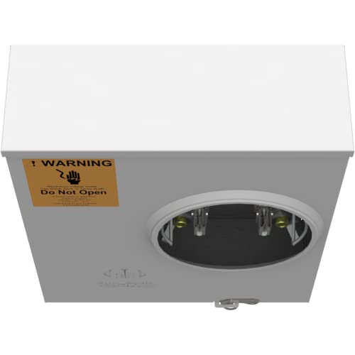 Milbank U1980-O-Kk-Dpl 1 Phase Ringless Meter Socket With Horn Bypass 4 Jaw 1 Position 200 Amp #TOP2