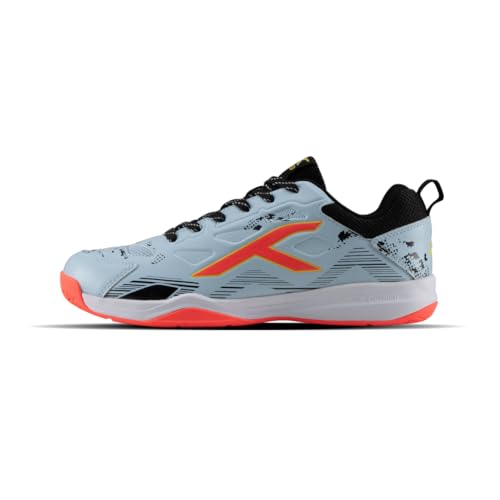 Image of Hundred Blade Armor Badminton Shoes (Non Marking) |Indoor Sports | Lightweight & Breathable | Airflow Mesh Upper | X-Cushion Midsole | Active Grip Outsole | Heel Support