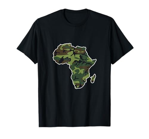 African Pride Camisetas Africa CAMO Camisetas y ropa Camiseta