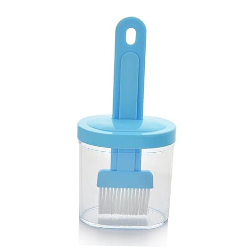 CIYODO 2Pcs Heat Resistant Sauce Brush with Container Versatile Oil Brush for Meat Pastries and Cakes Random Color for Grilling Baking and Cooking