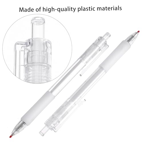 Set de 12 bolígrafos gel transparentes Homoyoyo marrón miniatura 2