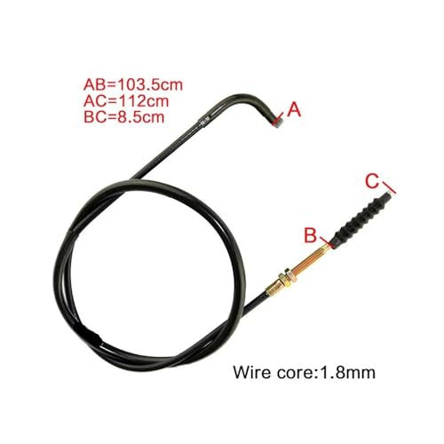 Cable de embrague para XJR400 1993-2007, línea metálica resistente de repuesto directo 2