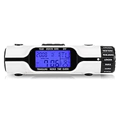 Travel Alarm Clock with LED Torch, Flashlight LED Digital World Time Travel Alarm Clock product