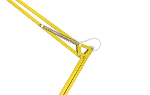 Ikea Tertial Work Lamp 32" Adjustable Multi-Joint Spring Swing Arm Clamp Clip On Led Bulb Included (Black) #TOP3