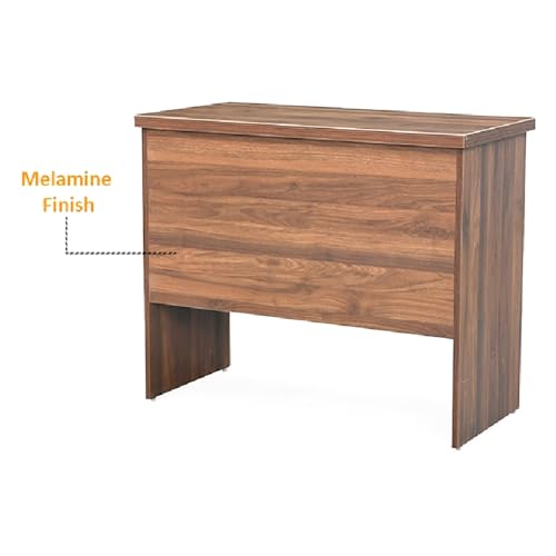 Image of Royaloak Lucy Computer Table for Home Office | Durable Engineered Wood with Melamine Finish | Thick Table Top & Spacious Legroom | Modern Design with Convenient Drawer Storage