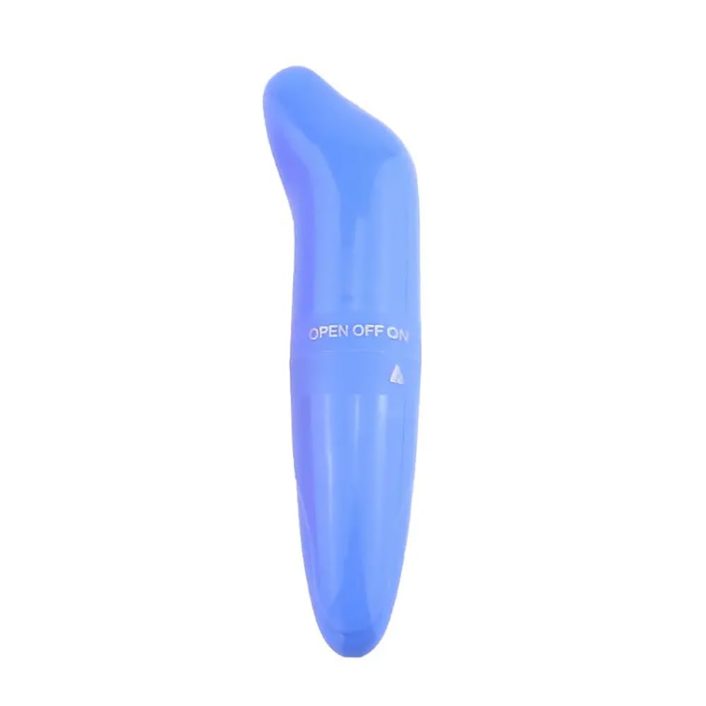 Honeypleasures 4 5 inch Mini Dolphin Bullet Vibrator for G-Spot Clitoral Stimulation Blue