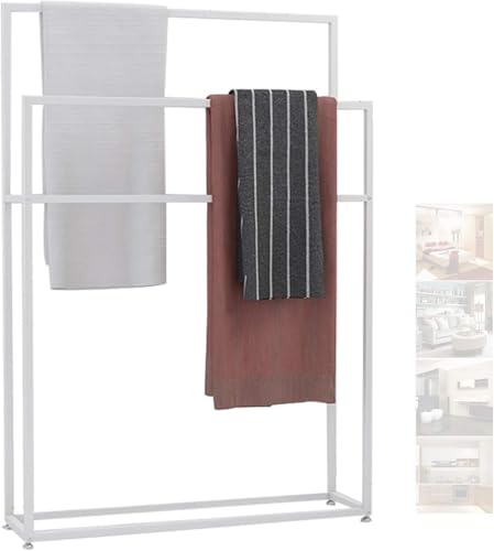 Kanduo KA-3456 Freistehender Handtuchständer 65x20x110cm