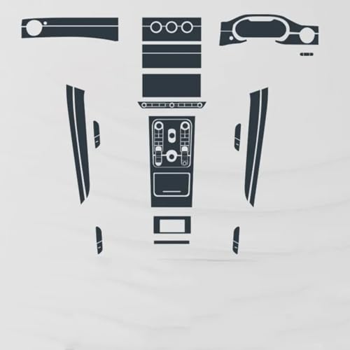 Film protecteur TPU pour console Bentley Flying Spur 2020-2023