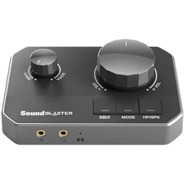 Sound Blaster G8 - Hi-Res Gaming USB DAC z podwójnym interfejsem audio USB i w pełni konfigurowalnym silnikiem Acoustic Engine i 10-pasmowym korektorem