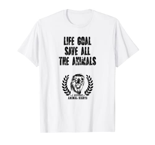 Animal Welfare, I Support Animal Rights T-Shirt
