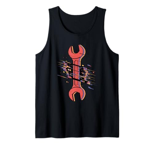 Mecánico Herramientas Garaje Automotriz Ingeniero Camiseta sin Mangas