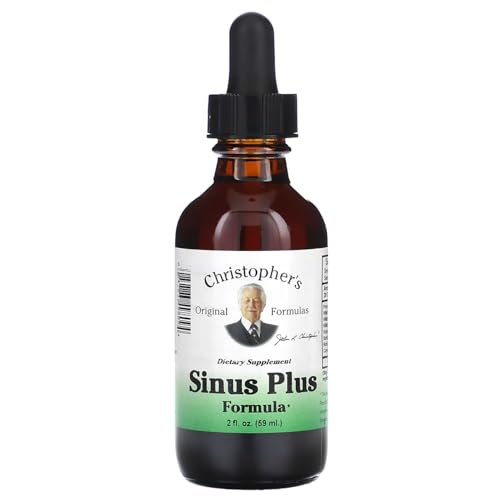Christopher's Original Formulas Sinus Plus, 2 oz Liquid - Natural Herbal Formula for Sinus Support