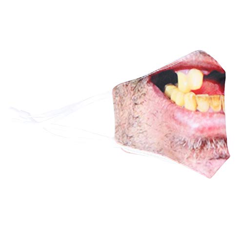 KESYOO Capa Facial Anti-PluiçãLavável E Reutilizável Bandana Engraçada Capa Facial PrteçãCntra Alerg