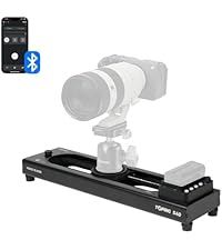 Amazon | Toprig S40 電動カメラスライダー 16インチ/40cm APP/手動