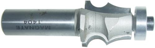 Magnate 1404 Drawing Line Carbide Tipped Router Bit - 5/16" Bead Height; 7/8" Cutting Height