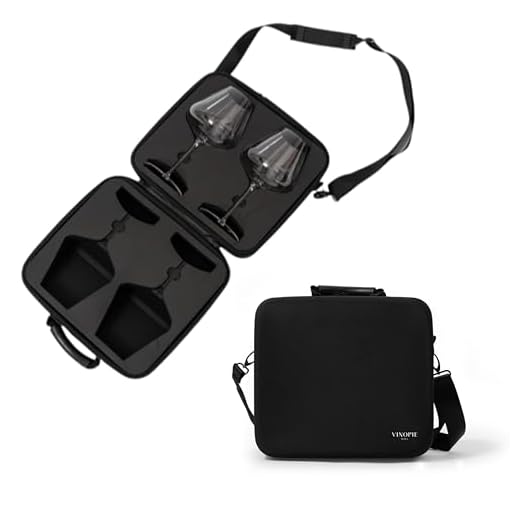 Lightweight Wine Glass Travel Case