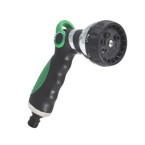 OFFSCH 多機能ホースノズル 段散水パターン付き ガーデン水撒き器 軽量で人間工学設計 洗車 ペット洗浄対応