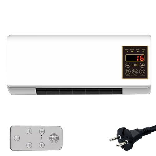 EpiCooler Tragbares Klimagerät, Wandventilator mit Fernbedienung, vielseitiger Ventilator, tragbar, kompakt, Wandklimaanlage ohne Abfluss, für Innenräume