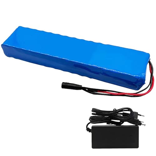 Batería De Litio For Bicicleta Eléctrica, 36 V, 5 Ah, For Scooter Eléctrico 10S3P, For, Con Cargador, Resistente Al Agua For Motores 100 W, 200 Y 350(T+DC)