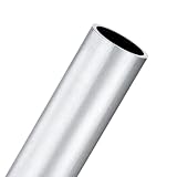 M METERXITY 1 Pcs Tube Aluminium Ronde 400mm 6063, 34mm DI 40mm DE Tube Aluminium Sans Soudure pour Construction/Usinage/Bricolage, Tube Metallique Droit [1.34x1.57x15.7IN]