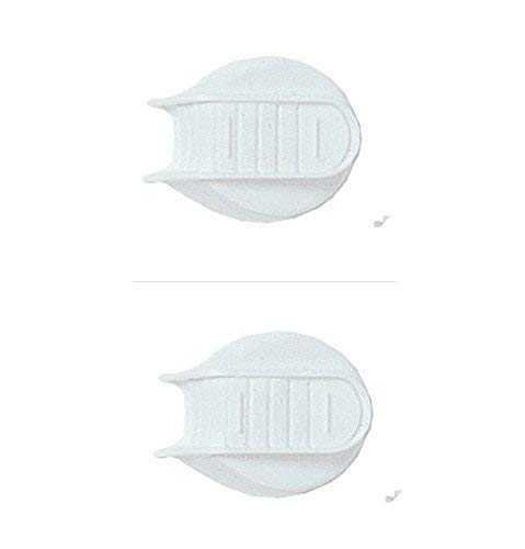 KARRMA LTD 2 x Chef Aid Plastic Milk Mate Bottle Caps Easy Pour For Glass Milk Bottle Tops