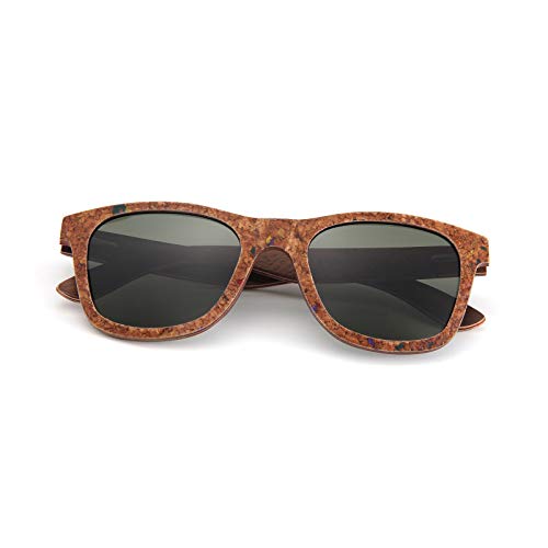 Cork & Maple Wood Polarized Sunglasses for Men and Women - Bamboo and Wooden Sunglasses - UV Protected Picassos'4