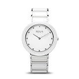 keramik silber ringe Das Band besteht aus hochwertigem, silber IP-plated Edelstahl (316l) mit Keramikelementen. Es ist 150mm lang und 15mm breit.