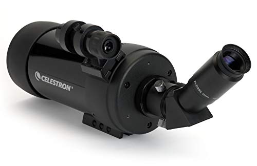 Celestron – MAK 90mm Angled Spotting Scope – Maksutov Spotting Scope – Great for Long Range Viewing – 39x Magnification with 32mm Eyepiece – Multi-Coated Optics – Rubber Armored by Celestron - Image 3