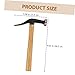 OSALADI Multi-function Portable Hammer for Shoe Repair Wooden Handle Slip Grip for and Craftsmen Practical Tool for Sole Installation and Leather Work