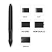 HUION Battery Pen P68 Digital Pen Stylus for Huion Graphics Drawing Tablet 420, H420, K56, H58L, 680S, GAOMON S56K