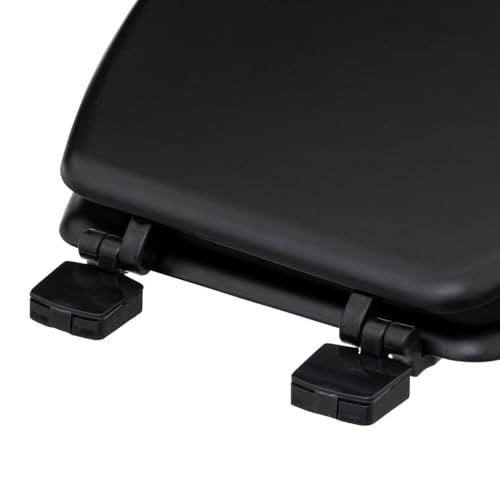 Abattant WC Colorama noir en bois MDF – JJA