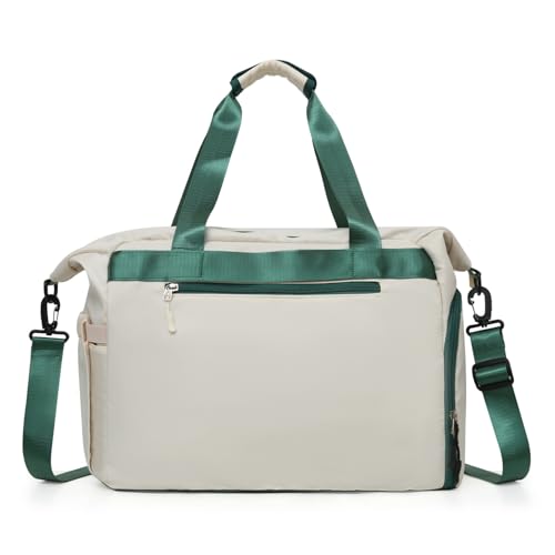 Bolsa deportiva espaciosa de hombre con compartimento de zapatos e impermeable 6