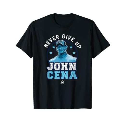 WWE John Cena Never Give Up Poster T-Shirt