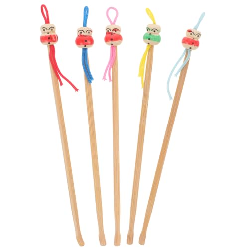 NULYLU 5 Piezas cuchara de enchufes para dormir kit de eliminación de cera earwax remover limpieza de oídos herramienta portátil para recoger orejas para limpiar los oídos