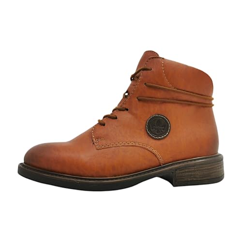 Rieker 71440 bottes à lacets femme pour pieds sensibles recherchant un bon maintien
