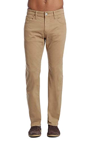 Mavi Zach Men's Straight Leg Pants, Regular Rise Twill Pants for Men, British Khaki Twill, Khaki Work Pants, 31 x 30