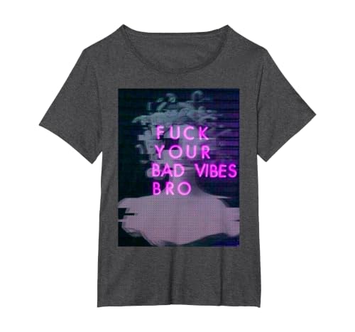 Aesthetic Vaporwave Japanese Futurism Tee Anime Retro Hentai T-Shirt, Women's Plus, Dark Heather Grey, 1X