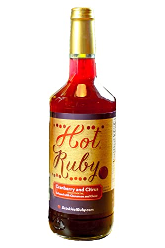 6 pack of Hot Ruby Cranberry Cider 32 oz
