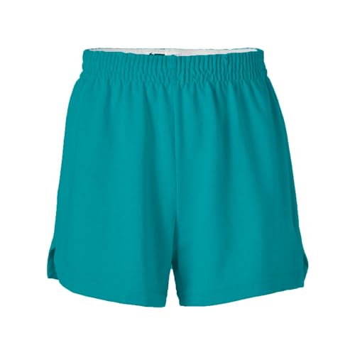 Soffe Women's Cheer Active Shorts: Trendy Fashion (US, Alpha, Small, Regular, Regular, Rich Turquiose)