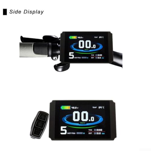 Pantalla eléctrica para reparar fallos en bicicleta KT LCD8H con códigos de error 4