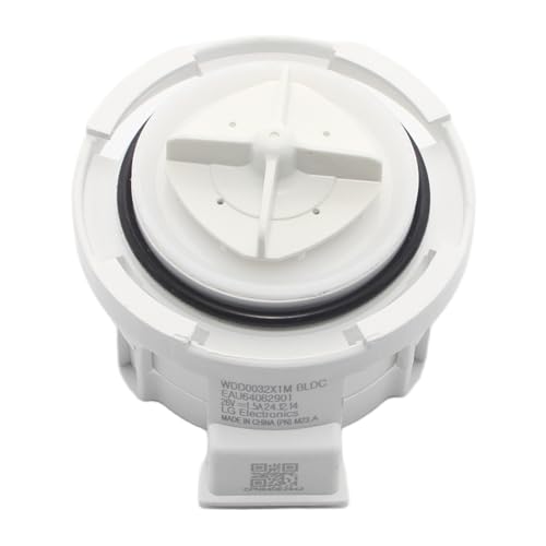 EAU64082901 Replacement for LG Washer Drain Motor Pump Fit for LG Washing Machine WKEX200HBA WM3400CW, Replaces WDD0032X1M, EAU64082902, EAU63743803,...