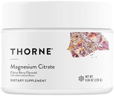 THORNE - Magnesium Citrate - Supports Healthy Muscle & Urinary Tr...