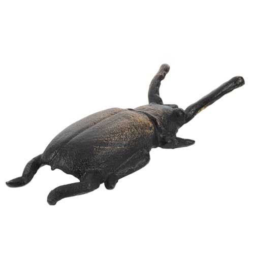 Hemobllo Sacabotas de Hierro Fundido Diseño de Escarabajo Sacabotas Rústico para Botas de Vaquero Quitazapatos Decorativo Vintage de Metal Robusto Adecuado para Casa y Uso en Exteriores