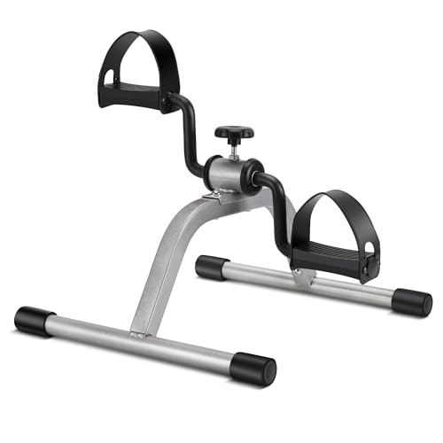 RYGEO Pedal Exercise Mini and Portable Floor Bike Leg...