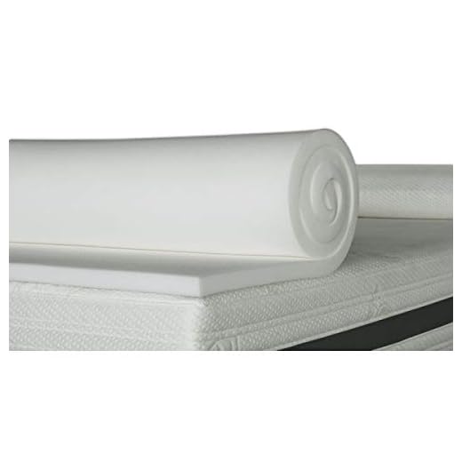 ventadecolchones.com - Plancha de Viscoelástica 90x190 cm de 3 cm de Grosor para Topper cubrecolchón