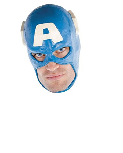 Disguise Men's Marvel Captain America Full Costume Mask