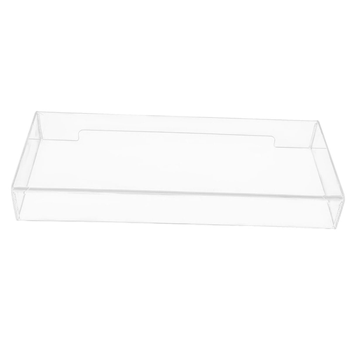 PartyKindom Funda Protectora de Teclado Acrílica Transparente, Antipolvo, Tamaño 470x235x55 Mm, para Uso Doméstico, Compatible con Teclados Mecánicos K70, Cubierta Versátil para Protección Diaria
